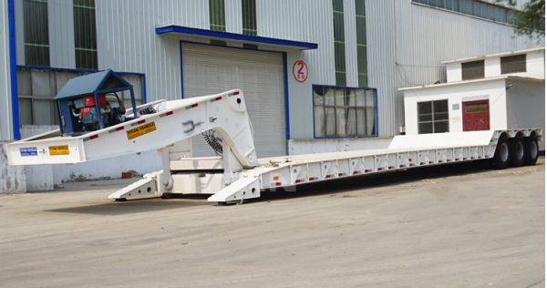 Removable Gooseneck Semi Trailer - Improvement of the Hydraulic System