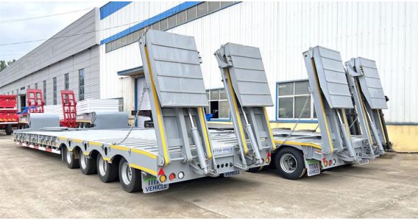 Customize Your Lowbed Trailer for Heavy Load Transport