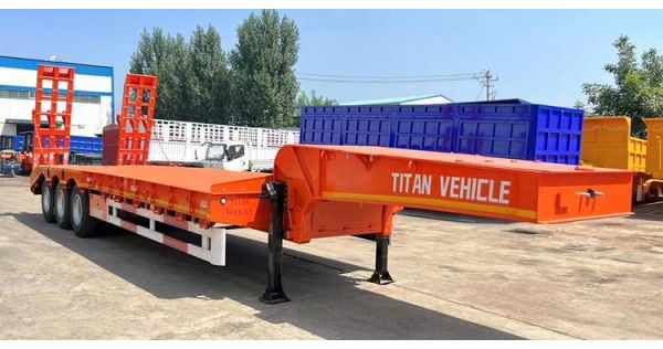 Available 3 Axle Low Bed Trailer 10% Off Discount