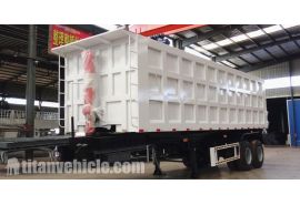 2 Axle 50 ton semi trailer tipper for sale in Nigeria Lagos