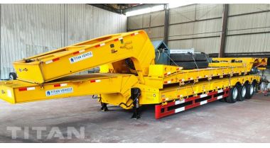 80 Ton Lowbed Trailer and 2 Axle Detachable Gooseneck Trailer will be sent to Guyana