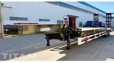 3 Axle Low Loader Trailer will be sent to Sierra Leone