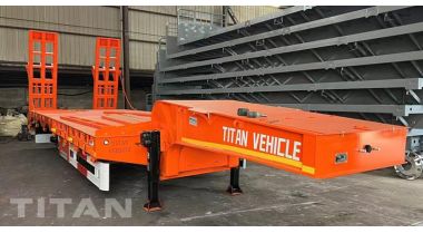 3 Axle Low Bed Trailer will be sent to Kenya