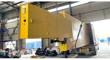 45 Ton 2 Axle Low Bed Truck Trailer will be shipped to Madagascar