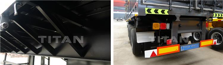 50/60 Tons Livestock Fence Semi Trailer in Sudan