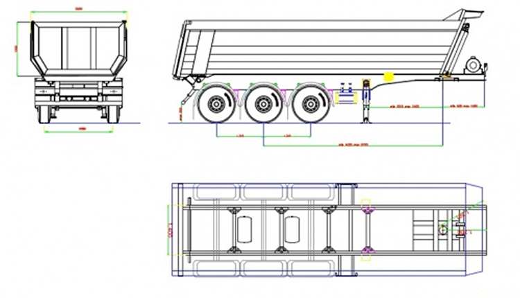 Tractor Tipper Trailer for Sale in Guyana