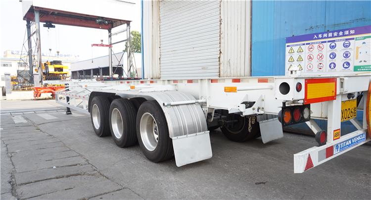 What is a chassis trailer? - 3 Axle 40ft Container Skeletal Trailer for Sale 