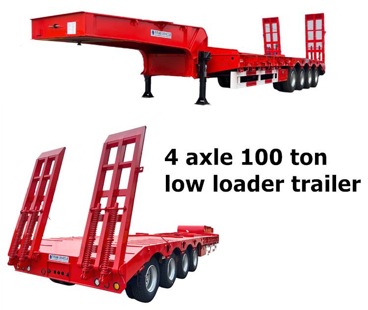 What is The Advantage of a Low Loader Trailer? Semi Low Loader for Sale