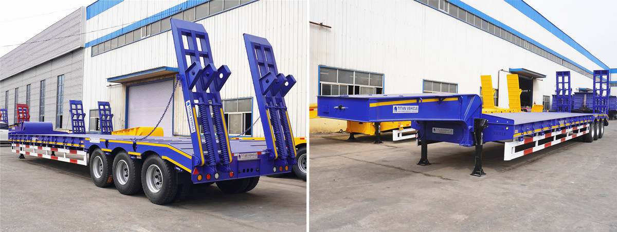 3 Axe Lowbed Trailer Price - Lowbed Trailer for Sale