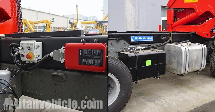 20Ft Side Loader Truck for Sale In Papua New Guinea Pgbua