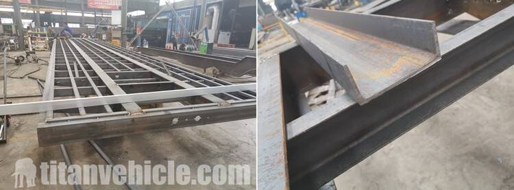 3 Axle Flatbed Trailer and Sidewall Trailer for Sale in Ghana