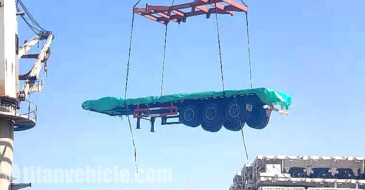 3 Axle 60Ton Fence Semi Trailer for Sale in Sudan Khartoum