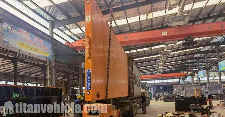 Triaxle Flat Bed Trailer for Sale in Philippines