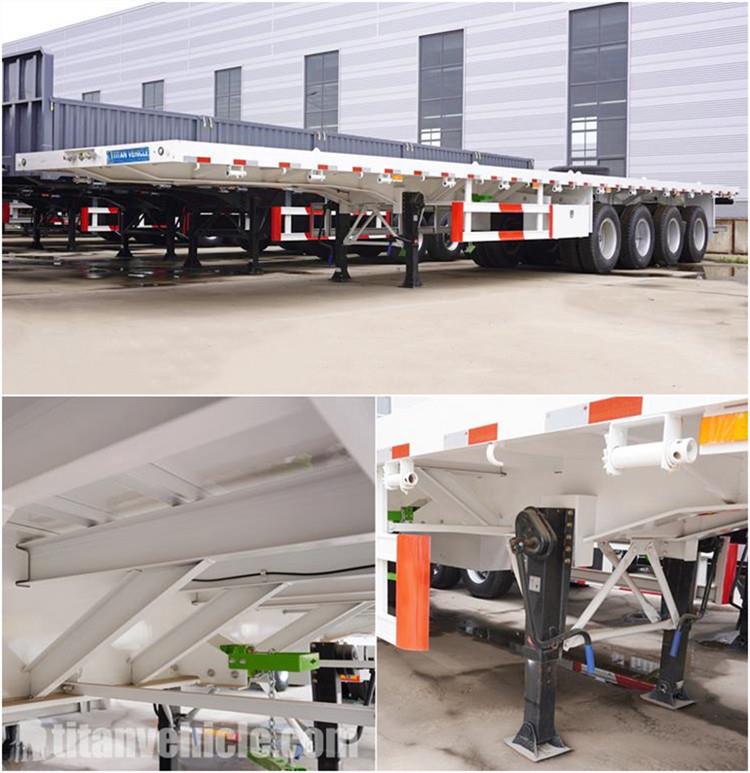 4 Axle Flatbed Tractor Trailer for Sale in Jamaica
