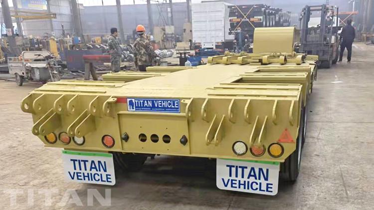 Tri Axle 60 Ton Semi Low Bed Trailer Price in Nigeria