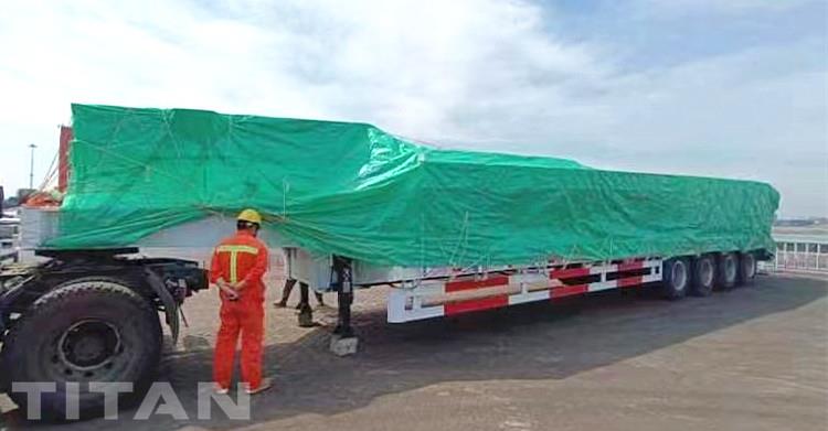 4 Axle 100 Ton Low Loader Trailer for Sale In Nigeria Abuja