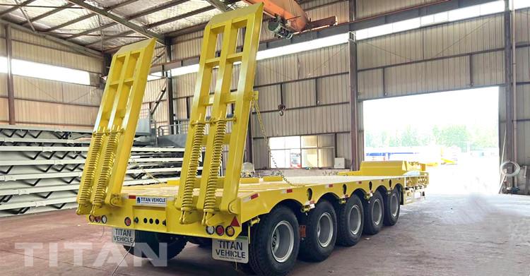 5 Axle 120 Ton Lowbed Trailer for Sale In Ghana