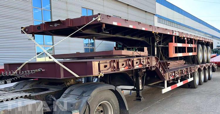 4 Axle 80 Ton Low Loader Trailer for Sale In Zimbabwe Harare