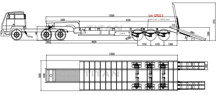 lowbed trailer
