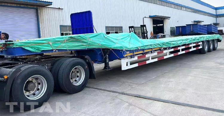 40 FT Semi Low Bed Trailer for Sale in Nigeria