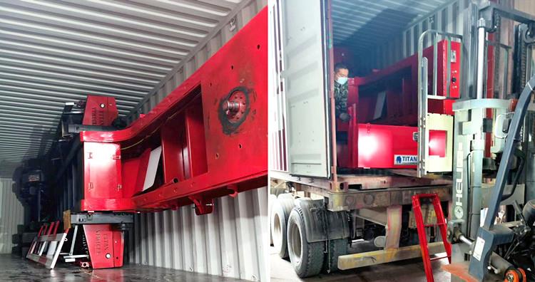 3 Axle 60 Ton Low Bed Trailer for Sale In Tanzania