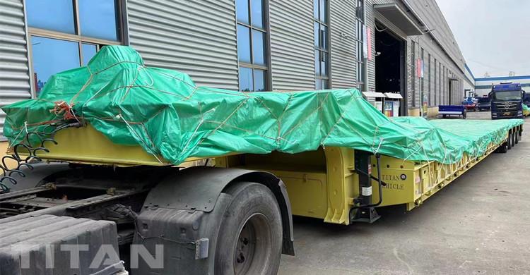 150 Ton Lowbed Trailer for Sale in Tanzania