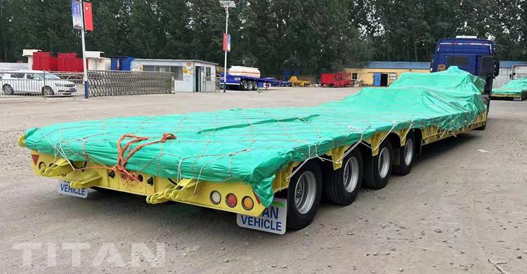150 Ton Lowbed Trailer for Sale in Tanzania