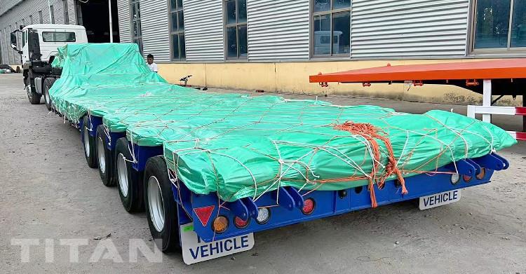 120 Ton Lowbed Trailer Truck for Sale in Zimbabwe