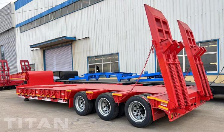 Tri Axle Low Loader Trailer for Sale in Suriname