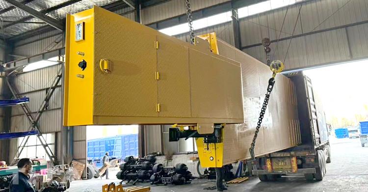 45 Ton 2 Axle Low Bed Truck Trailer for Sale in Madagascar