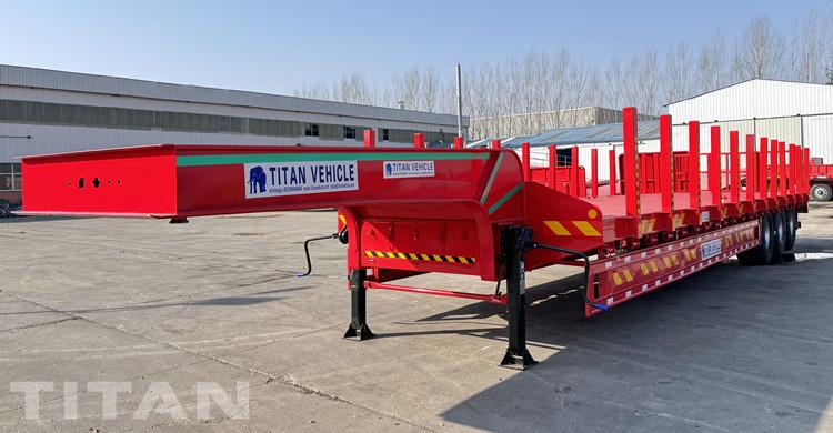 3 Axle Drop Deck Logging Trailer for Sale in Philippines