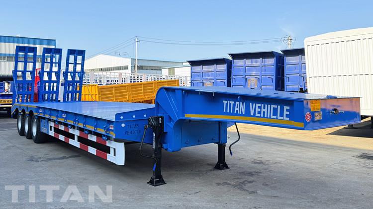 Tri Axle Lowbed Trailer for Sale in Guinea