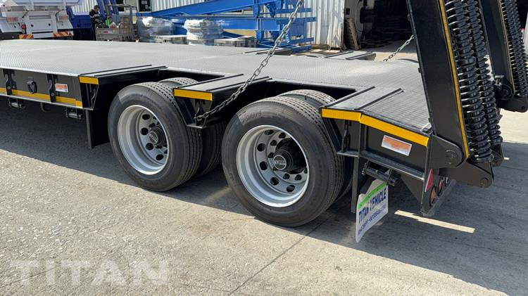 2 Axle Low Bed Trailer Price in Indonesia