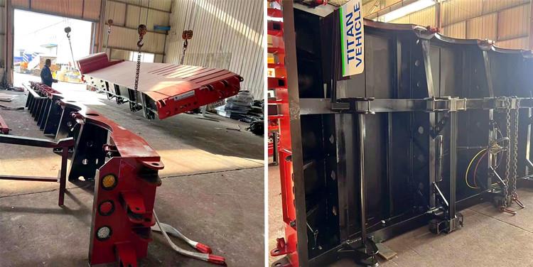 Shipping Package Services of Low Bed Trailer