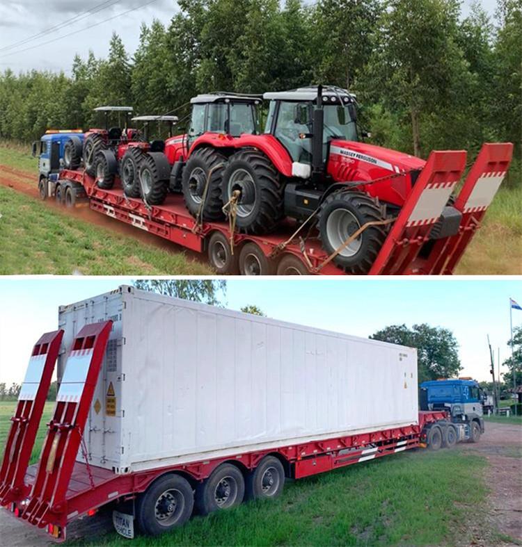 Low Bed Trailer for Sale Different types of of Low bed Truck Trailer