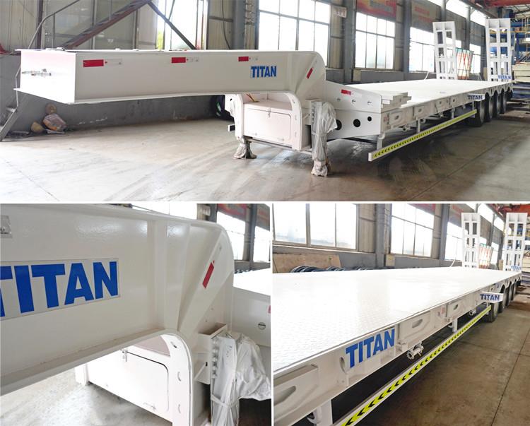 Low Bed Trailer for Sale Different types of of Low bed Truck Trailer