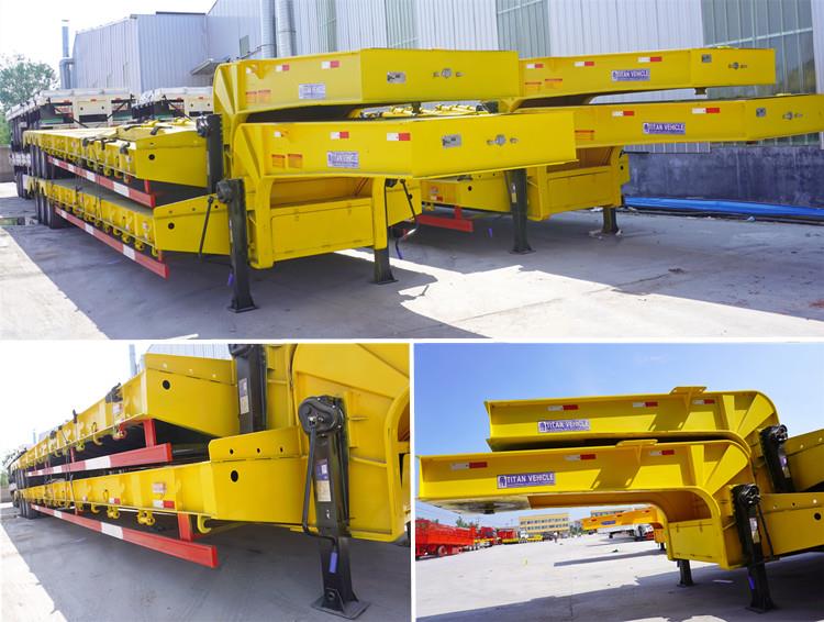 Low Bed Trailer for Sale Different types of of Low bed Truck Trailer