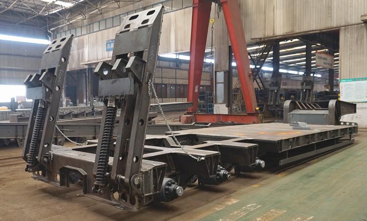 Different types of Lowbed Trailers for heavy equipment and special machinery - TITAN