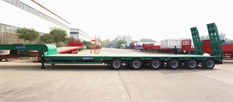 China 6 Axle Low Bed Trailer Truck Price in Namibia 