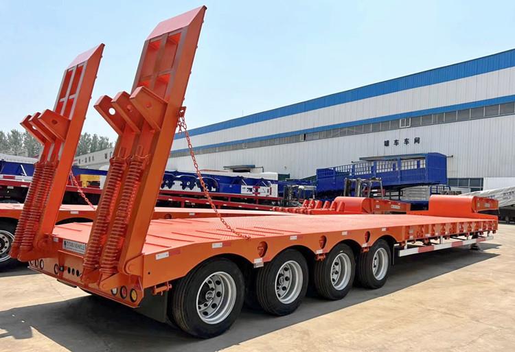 Lowboy Flatbed Trailer | Lowboy Equipment Trailers | Semi Lowboy for Sale