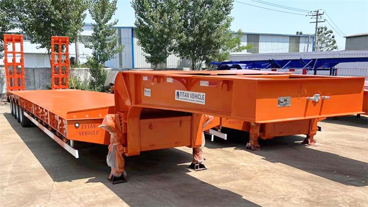 Lowboy Flatbed Trailer | Lowboy Equipment Trailers | Semi Lowboy for Sale