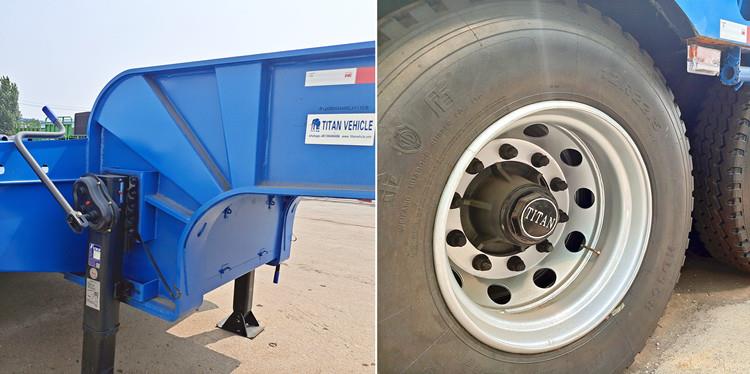 Tri Axle Lowboy Semi Trailers for Sale | Lowboy Trailer Manufacturers