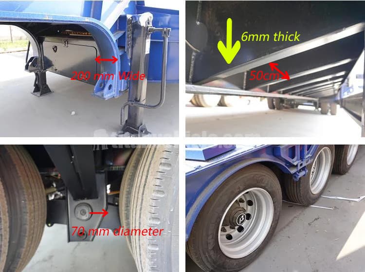 low bed trailer for sale