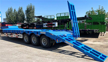 Tri Low Loader Trailer for Sale | 3 Axle Low Loader Price