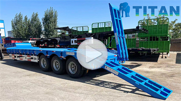 Tri Low Loader Trailer for Sale | 3 Axle Low Loader Price