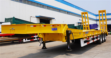 Lowboy Flatbed Trailer | Lowboy Equipment Trailers | Semi Lowboy for Sale 
