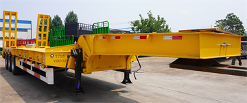 Lowboy Flatbed Trailer | Lowboy Equipment Trailers | Semi Lowboy for Sale 