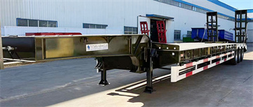 Lowboy Truck for Sale | Tri Axle Lowboy Trailers for Sale Near Me in Tanzania