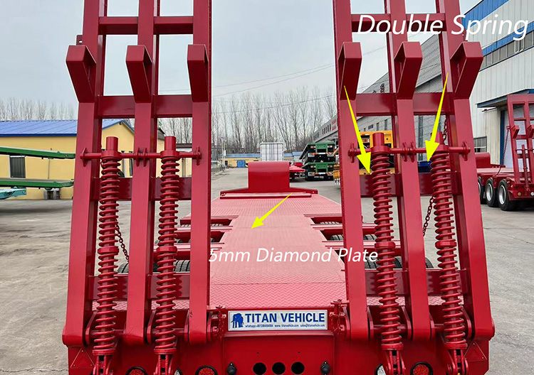 3 Axle Low Loader Semi Trailer | Tri Axle Low Loader for Sale in Kenya