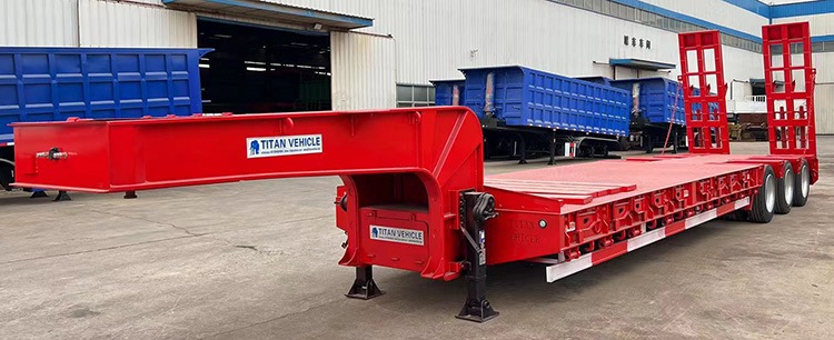 3 Axle Low Loader Semi Trailer | Tri Axle Low Loader for Sale in Kenya